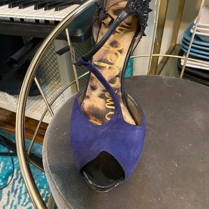 Sam Edelman stilettos 👠 blue n black